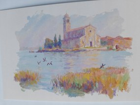 Grafika Keret Olaszország Velence 18