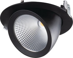 Mennyezetbe Süllyeszthető Lámpa Fekete HIMA LED KANLUX-22842