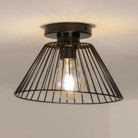 Brilagi - CERIA WIRE LED felületre szerelhető csillár 1xE27/40W/230V, átm. 21 cm, fekete