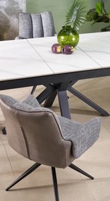 Platan bővíthető étkezőasztal fehér 140-180cm