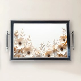 Üveg tálca, 38×24 cm – TPG9909
