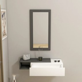Vien Anthracite dekor polc