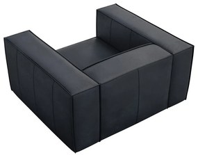 Sötétkék bőr fotel Madame – Windsor &amp; Co Sofas