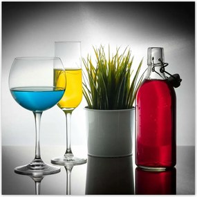 Poszterek 30x30 Színes italok Italok