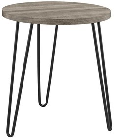 Owen barnásszürke tárolóasztal, ø 50 cm - Støraa