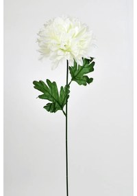 Krizantém művirág 50 cm, fehér