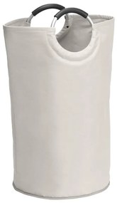 WENKO 3440001100 - STONE szennyeskosár 38x72 cm bézs/ezüst/fekete