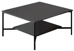 Dohányzóasztal Black Line - Anthracite, Black