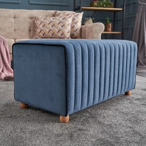 Mabel Puf Blue zsámoly