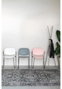 Ezüstszínű acél fogas Darwin – White Label