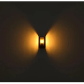 Globo 31982S - Kültéri fali lámpa LOGANA 1xE27/60W/230V IP44 fekete