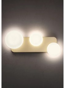 Redo 01-2472 - LUMIEN fali lámpa 3xG9/10W/230V arany/fehér