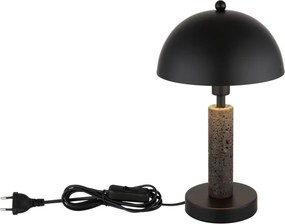 Globo 24868S - JANIE asztali lámpa 1xE14/40W/230V fekete