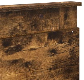 Fejtámla fejtámlával Füstölt tölgy 180 cm Faanyag