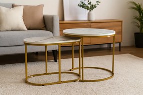 Kétrészes Dohányzóasztal