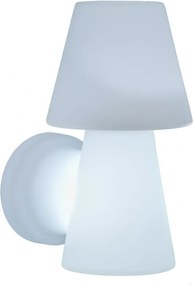 KING HOME LUMLL035OPNW LOLA Modern Kültéri Fali Lámpa Fehér E27 IP44