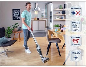 Vezeték nélküli porszívó Rotaro PowerVac 2v1 – LEIFHEIT