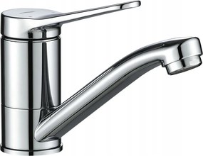 Mosdó Csaptelep Mozgatható Kifolyócsővel Alacsony Króm Kuchinox