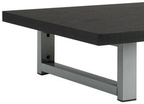 2-részes fekete kerámia fürdőszobai bútorszett