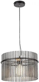 RÁBALUX 72261 INESA Modern Függesztett Lámpa Matt Fekete E27 IP20