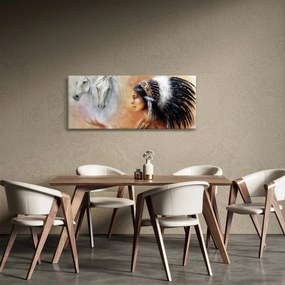 Kép - Indiánok varázslata (120x50 cm)