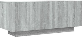 vidaXL szürke sonoma színű szerelt fa TV-szekrény 100 x 35 x 40 cm
