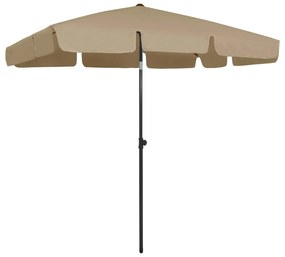 tópszínű strandnapernyő 200 x 125 cm