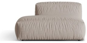 Bézs kanapé modul (bal oldali) Martina – Micadoni Home