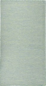 vidaXL türkizkék lapos szövésű kültéri szőnyeg 80 x 150 cm