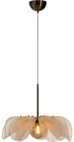 Markslöjd 108659 - Csillár zsinóron STYRKA 1xE27/40W/230V átm. 63 cm bézs