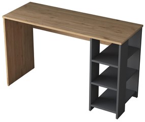 PC asztal Sikine 1 (dió + antracit) . 1094916