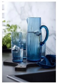 Kusintha kék üveg kancsó, 1,2 l - Bitz