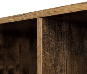 DOVARO barna könyvespolc