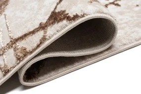 PALERMO Exkluzív szőnyeg bézs-barna Szélesség: 80 cm | Hossz: 150 cm