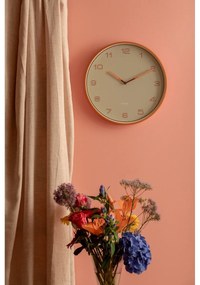 Karlsson 6013OR design falióra narancssárga,átmérő: 40 cm