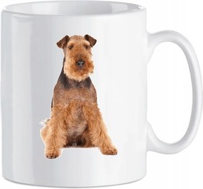 Nyomott mintás bögre Ír terrier kutya 330 ml