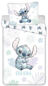 Lilo és Stitch A csillagkutya ágyneműhuzat 140x200 cm 70x90 cm (Ohana White)