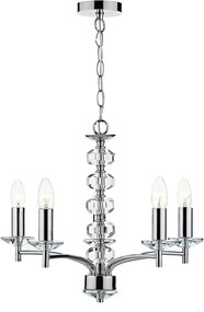 Dar Lighting OLEANA OLE0550 Csillár 5x40W/E14