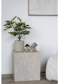 Asztali dekoráció Gomba, kerámia, zöld, barna, kék, 3 db