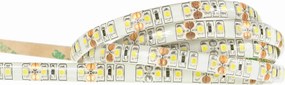 Led szalag 9.6W/m 600lm/m 120LED IP63 5m Meleg szín 3000K Vízálló