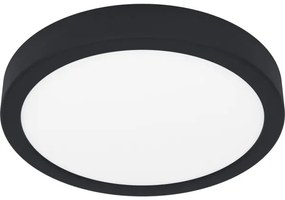 Eglo 900653 - LED fürdőszobai mennyezeti lámpa FUEVA LED/17W/230V fekete IP44