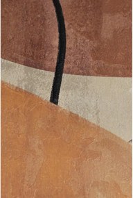 Nyomtatott-kézzel festett részletekkel keretezett-vászon kép 83x123 cm Gallery – Bizzotto