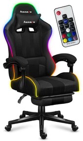 Gamer szék, Pro Force RGB hálós fekete játékszék