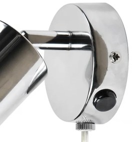 Nordlux - Fali spotlámpa EXPLORE 1xGU10/7W/230V fényezett króm