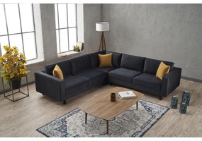 Sarokkanapé Kale Velvet - Antracit