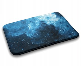 Fürdőszobaszőnyeg Kék absztrakt 90x60