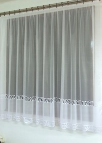 Mg Függöny 573/100 Fehér 300X160 kész szalaggal