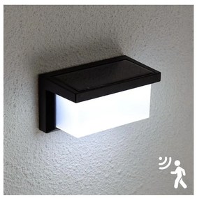 Brilagi - LED Napelemes érzékelős fali lámpa BRICK LED/12W/5,5V IP65