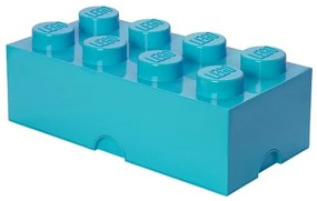 Taroló doboz 8-as, többféle típus - LEGO szín: cián