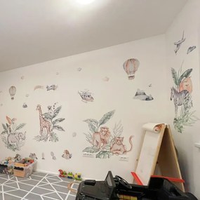 INSPIO Textil falmatrica - SZAFARI állatok a vadonból